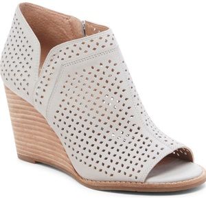 Lucky Brand Open Toe Booties